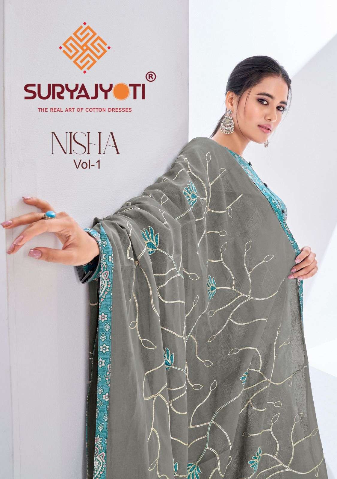 suryajyoti nisha vol 1 unstitch printed salwar kameez 