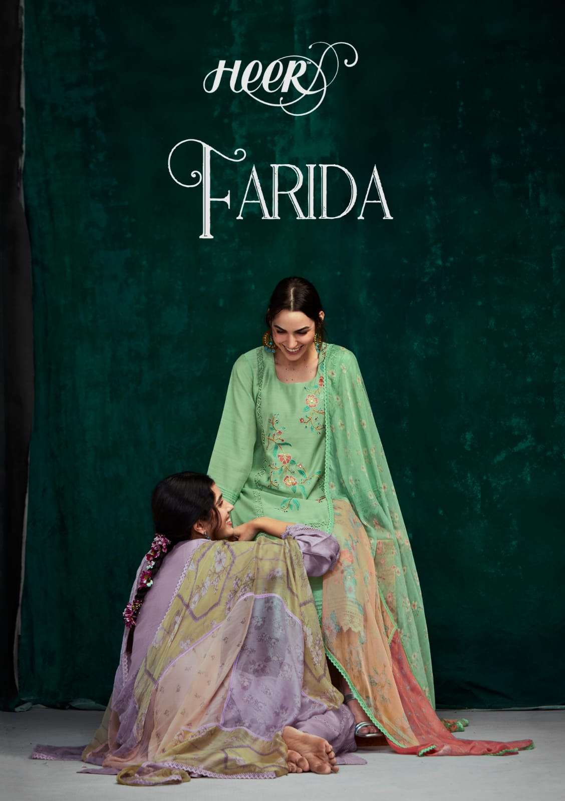 heer 148 by kimora farida cotton satin classy elegant look salwar kameez