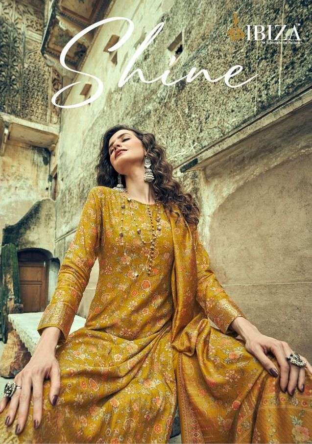 ibiza present shine flower digital printed traditional salwar kameez wholesaler 