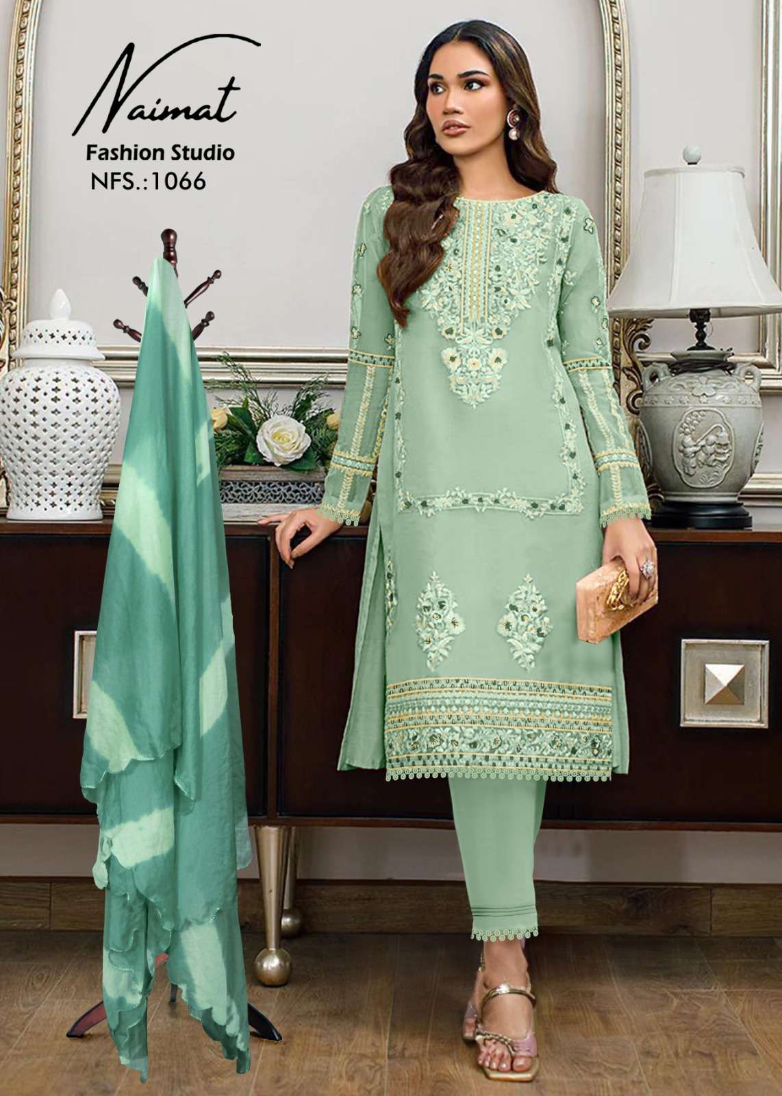 naimat 1066 embroidery classy collection pakistani readymade salwar kameez