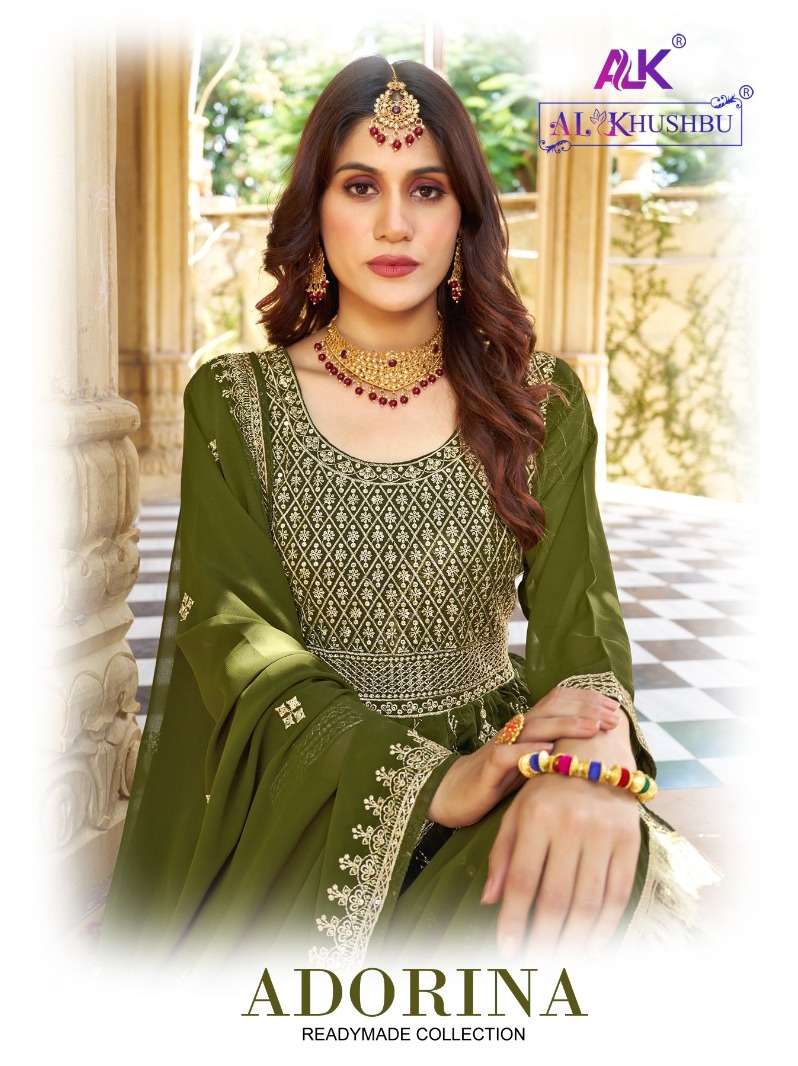 al khushbu present adorina pakistani concept readymade designer salwar kameez catalog 