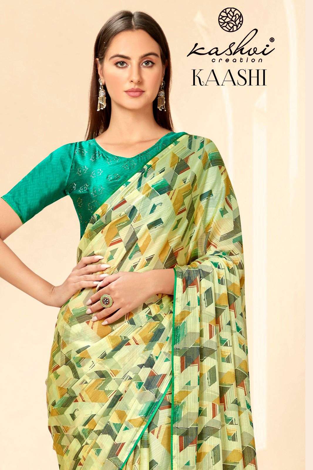 kashvi creation present kaashi 95001-95010 fancy adorable collection of siya silk sarees