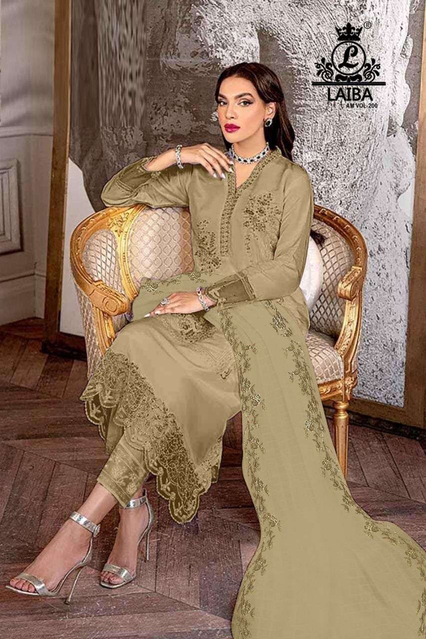 laiba am vol 200 beautifully designer work readymade pakistani salwar kameez