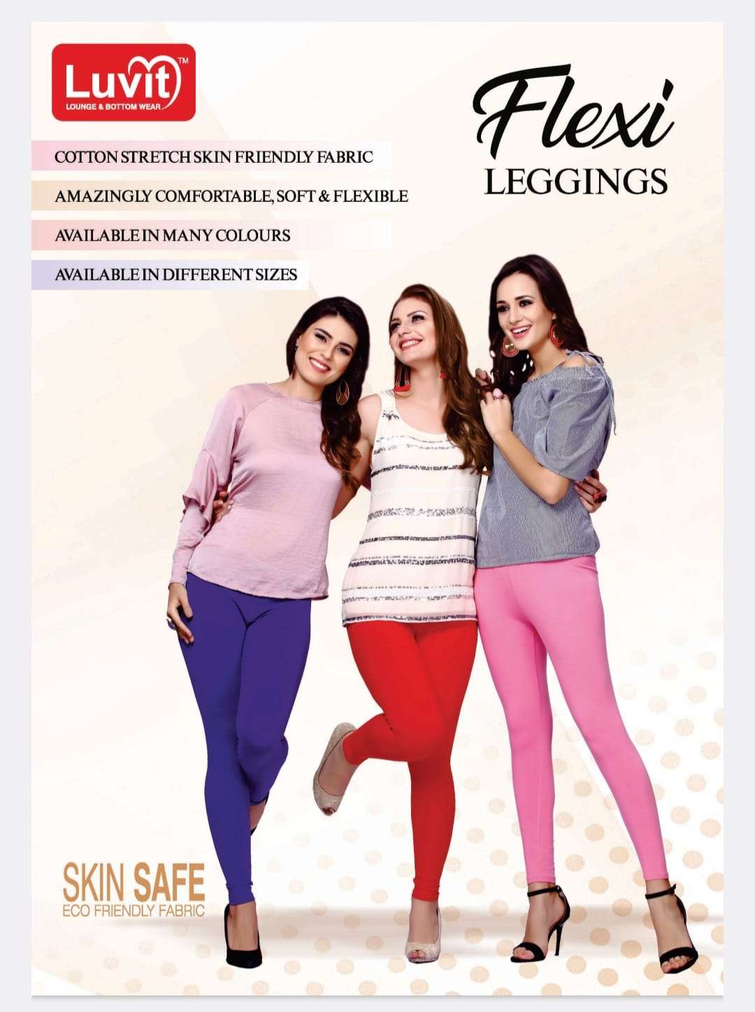 Comfort Leggings Vol 1 Cotton Lycra Leggings in Surat, this