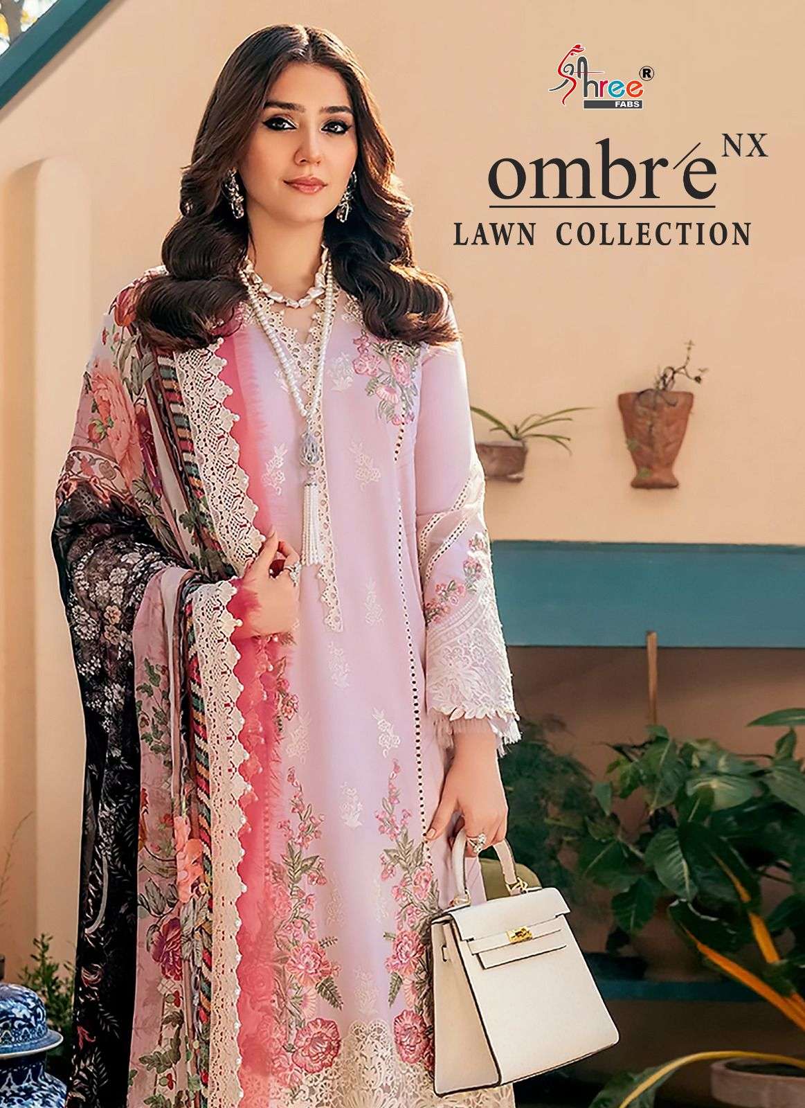 shree fabs ombre lawn collection nx amazing pakistani salwar kameez online supplier 