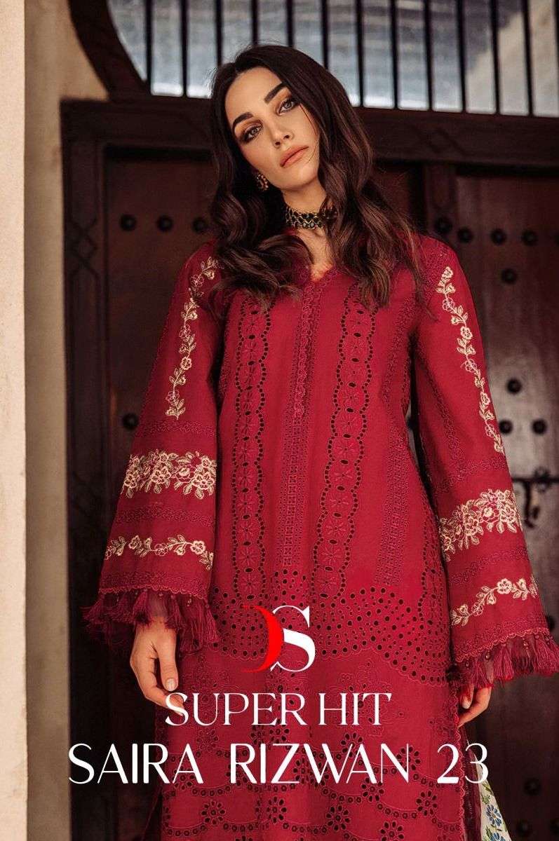 deepsy suits super hit 3152 colours saira rizwan 23 designer cotton pakistani suits material 