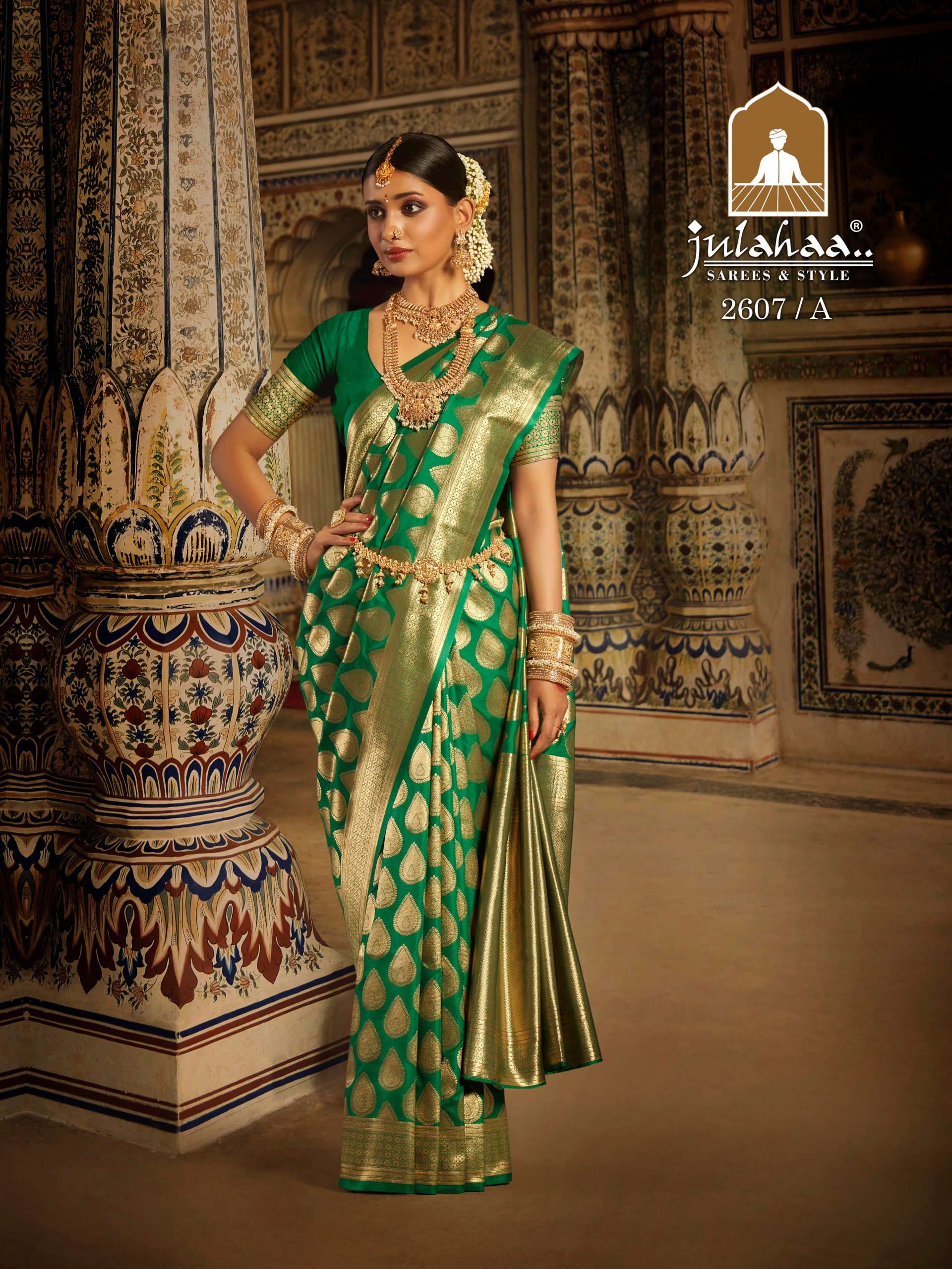 julahaa 2607 wedding wear amazing silk saree collection 2023 08 29 13 33 25