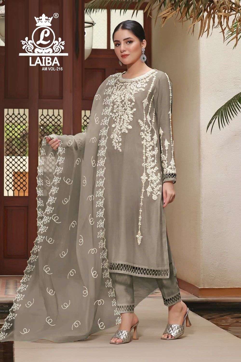 laiba am vol 216 designer work readymade pakistani salwar kameez