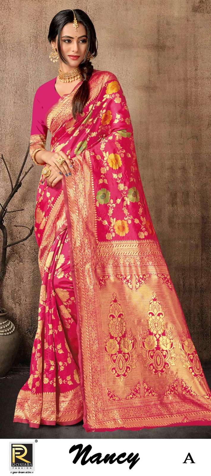 NANCY  BY RANJNA SAREE SILK FABRICS SUPER HIT COLLECTION 