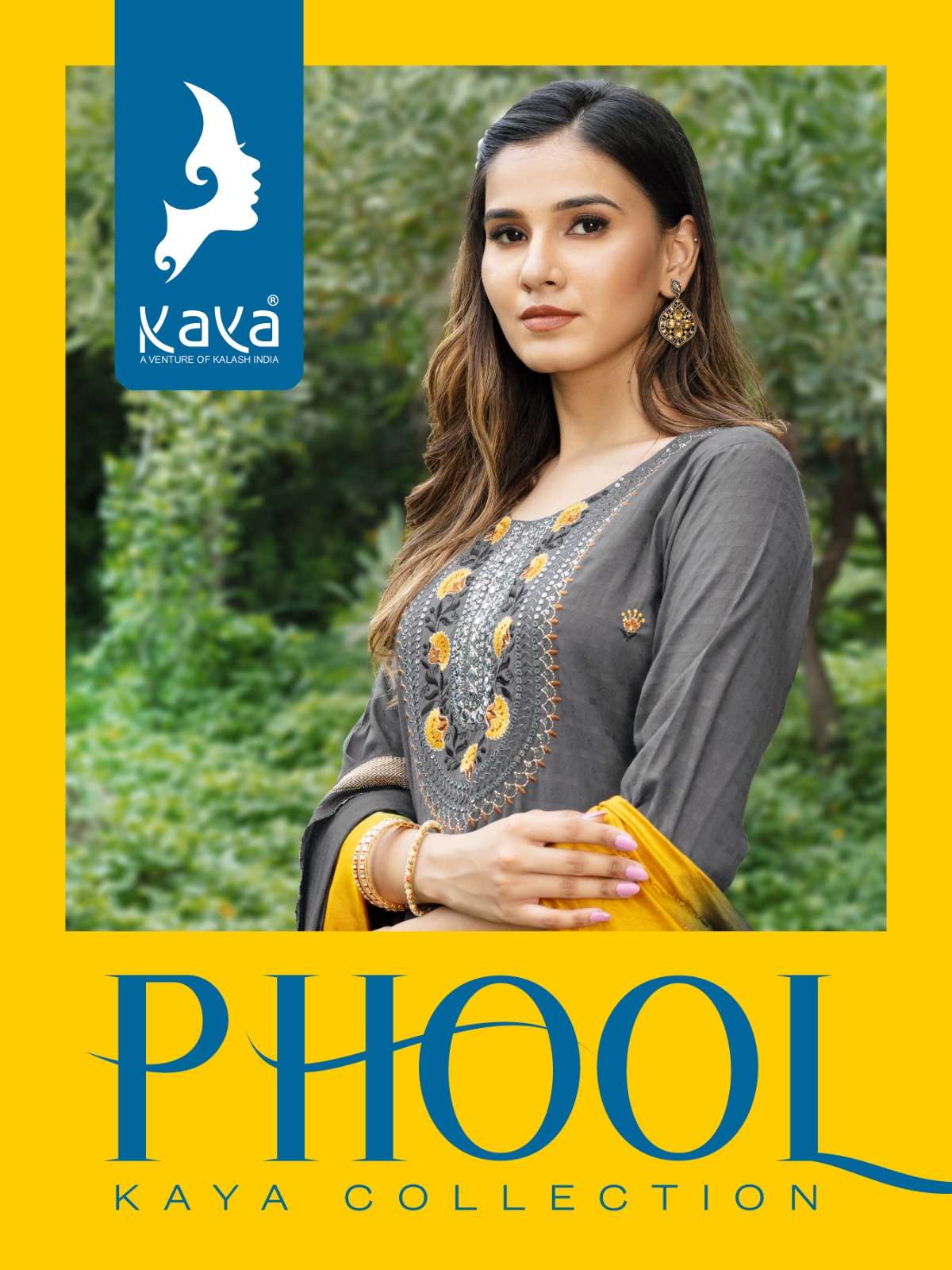 kaya present phool amazing design readymade salwar kameez supplier