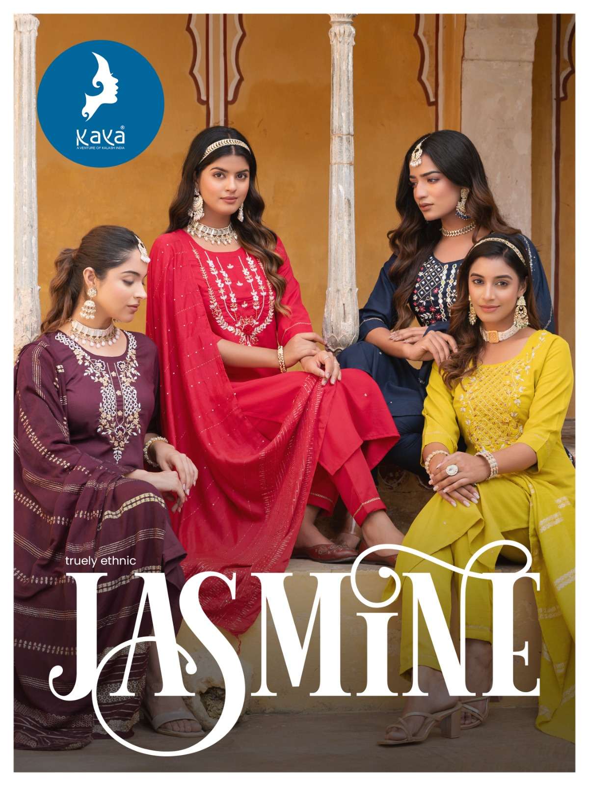 kaya present jasmine readymade straight 3 peice set catalog