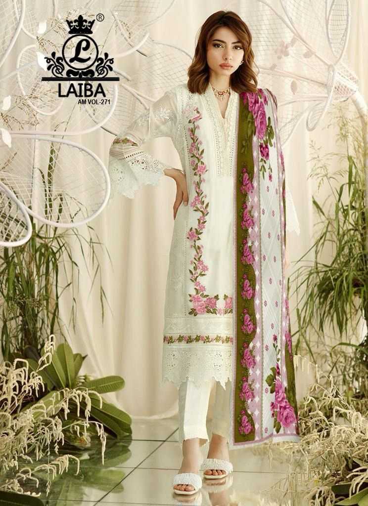 laiba am vol 271 readymade pakistani salwar kameez with digital print dupatta 