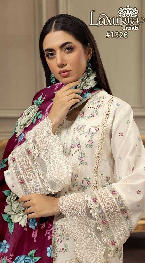 laxuria 1326 beautiful fancy pakistani readymade salwar kameez