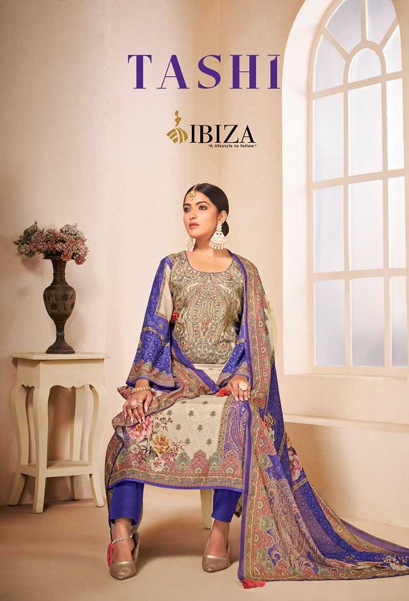 ibiza lifestyle tashi paksitani muslin digital print unstitch salwar kameez