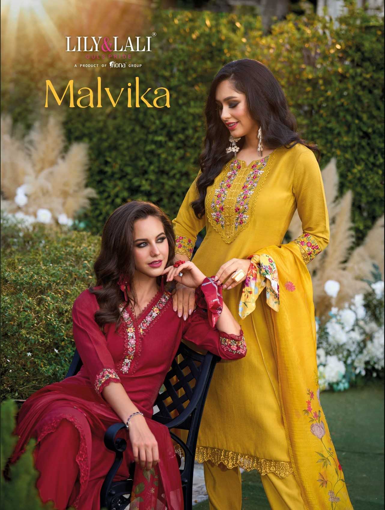 lily and lali malvika festive wear readymade designer handwork salwar kameez 