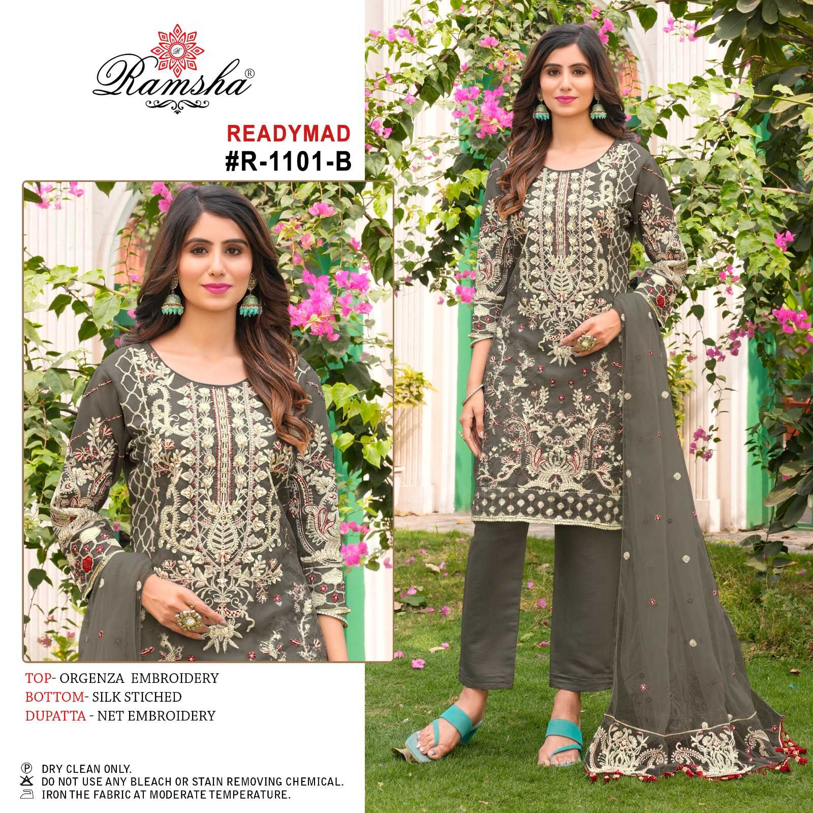 ramsha 1101 readymade salwar kameez pakistani designer festive collection