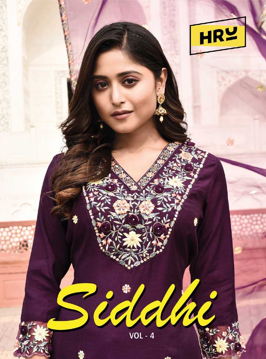 hru siddhi vol 4 readymade ethnic look salwar kameez