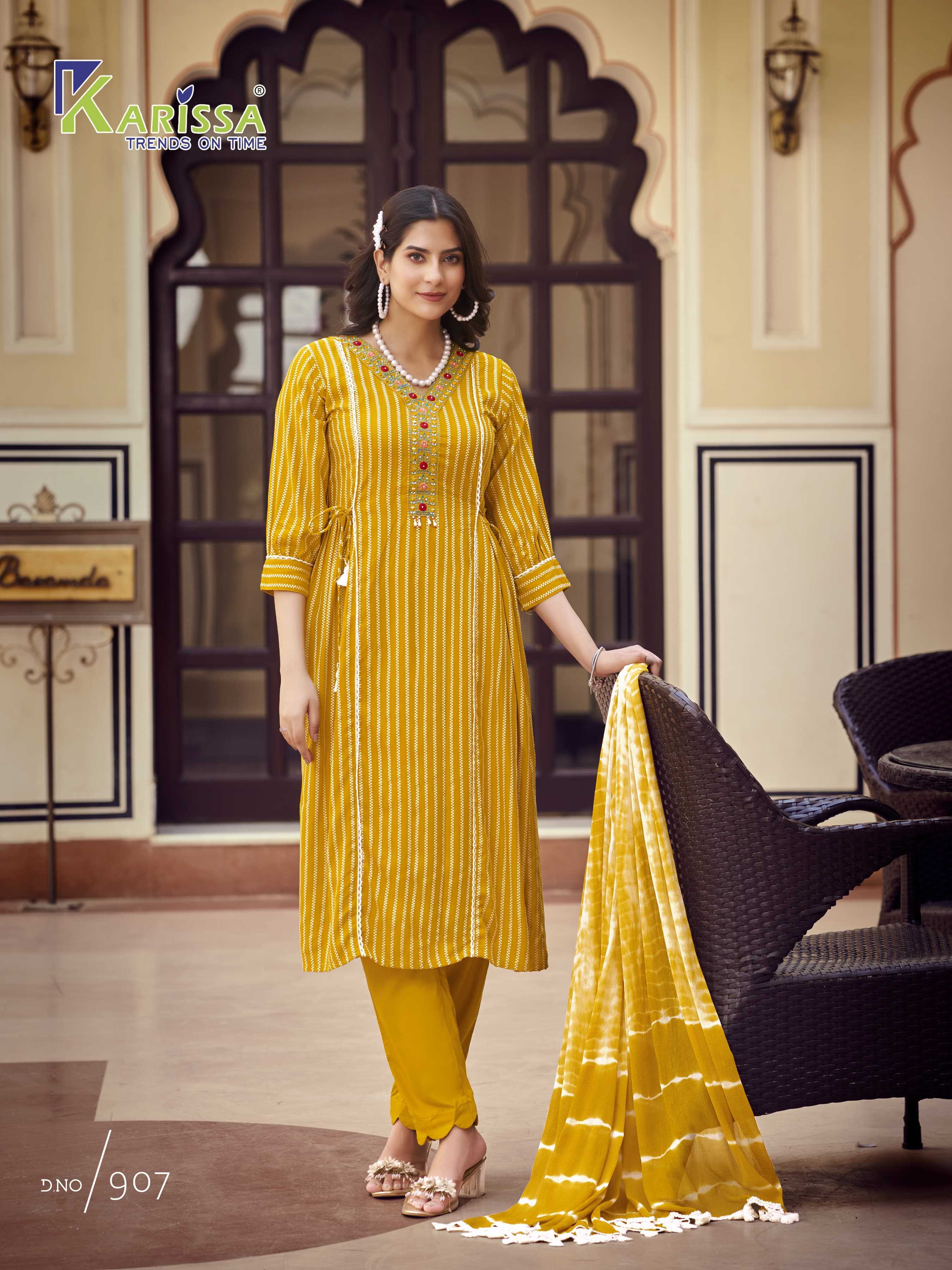 merkee by karissa fully stitch viscose rayon weaving pattern big size classy salwar suit