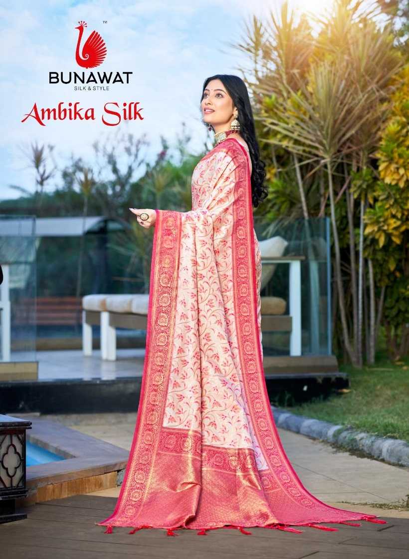 bunawat ambika silk zari weaving silk saris wholesaler