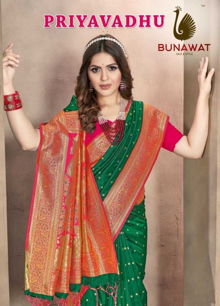 bunawat priya vadhu fesival session wear sarees