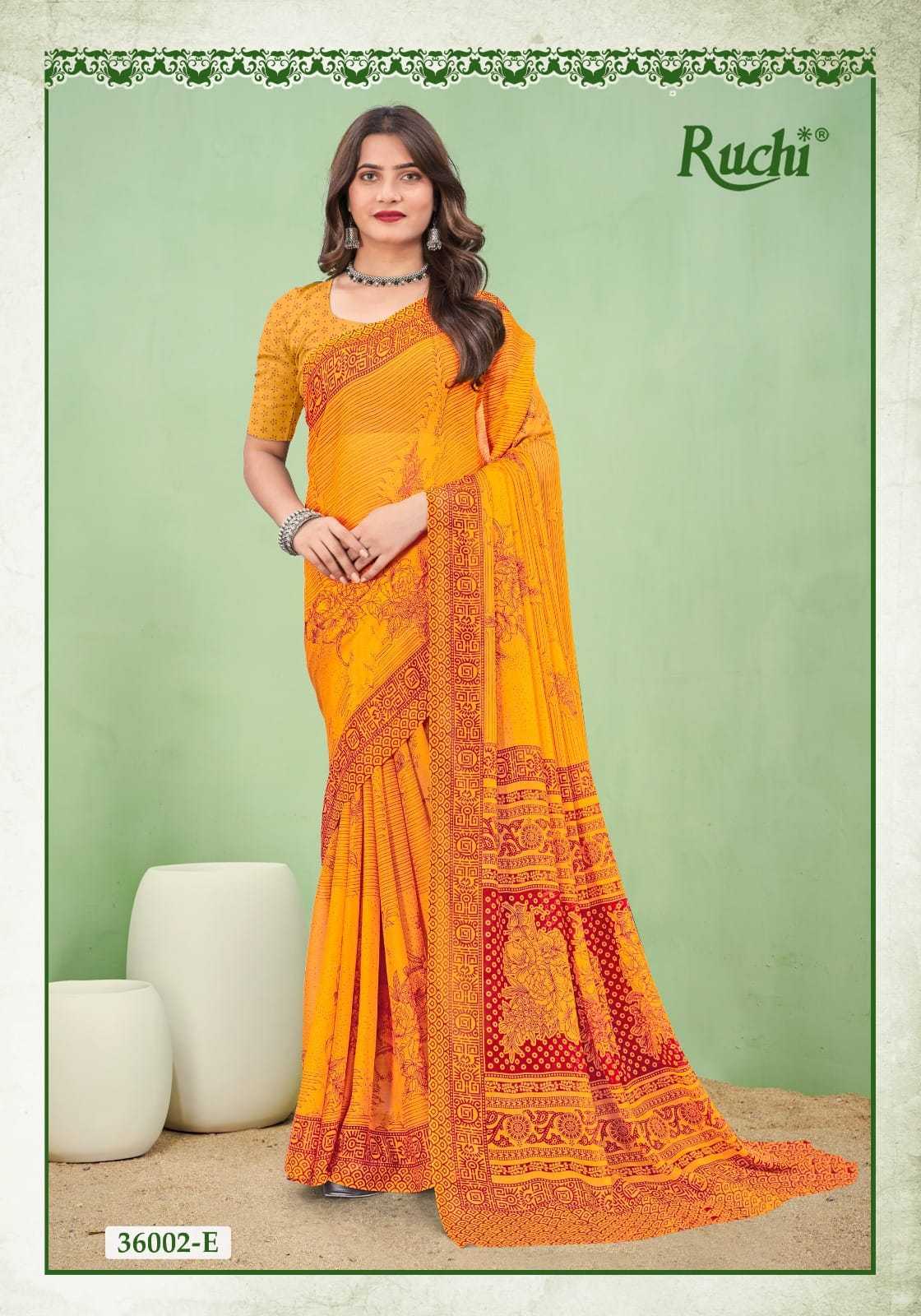 ruchi presents star chiffon vol 168 daily wear fancy saree wholesaler 