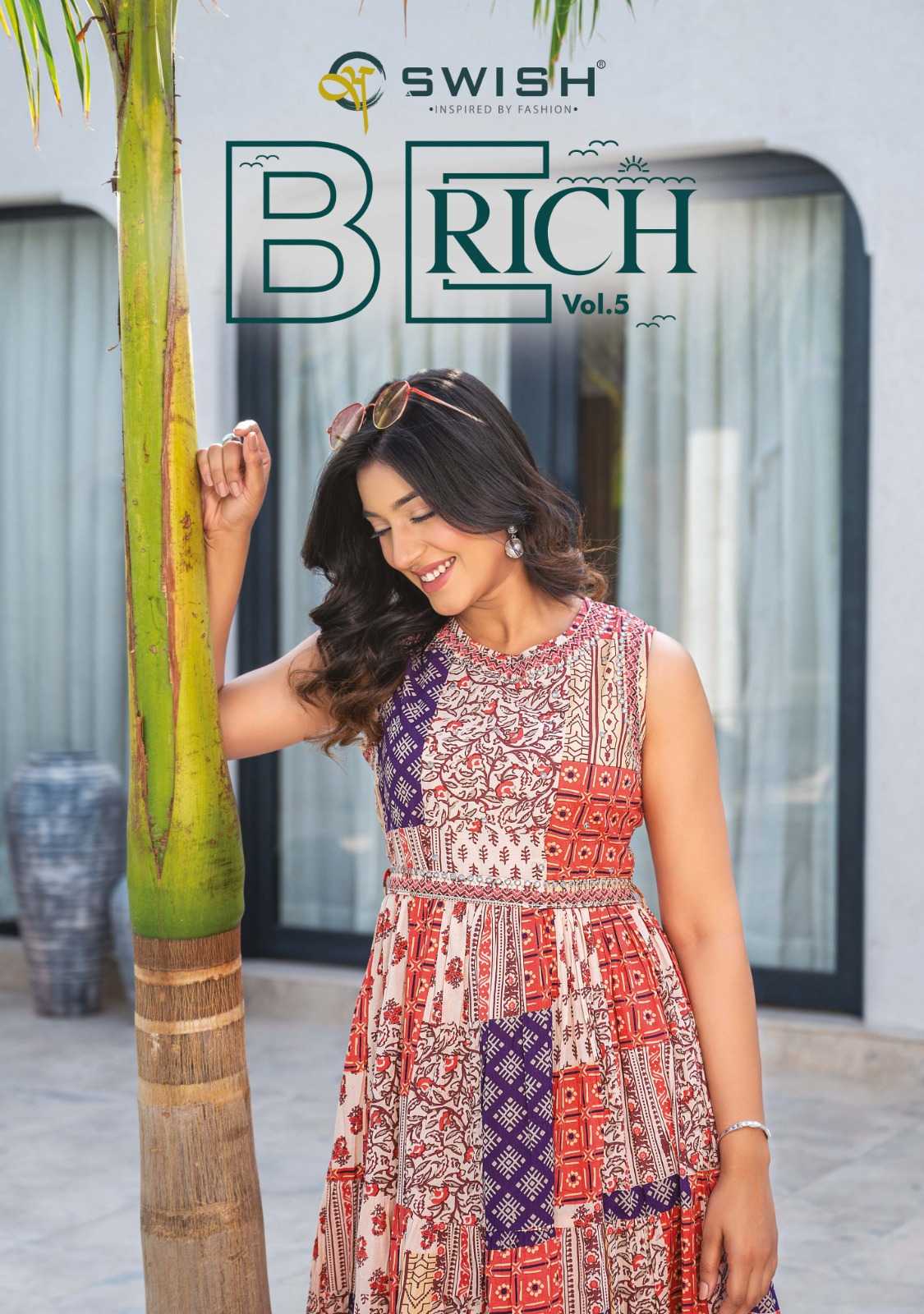 swish be rich vol 5 summer special readymade cotton stylish outfit long gown 