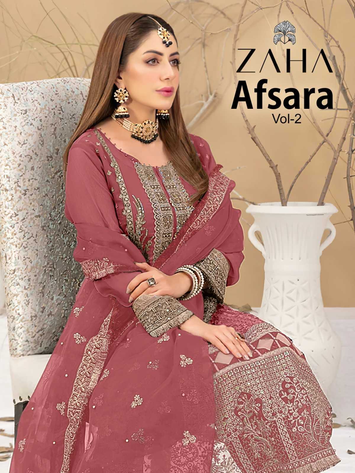 zaha afsara vol 2 10292 a b c d georgette pakistani bollywood wedding wear salwar kameez 