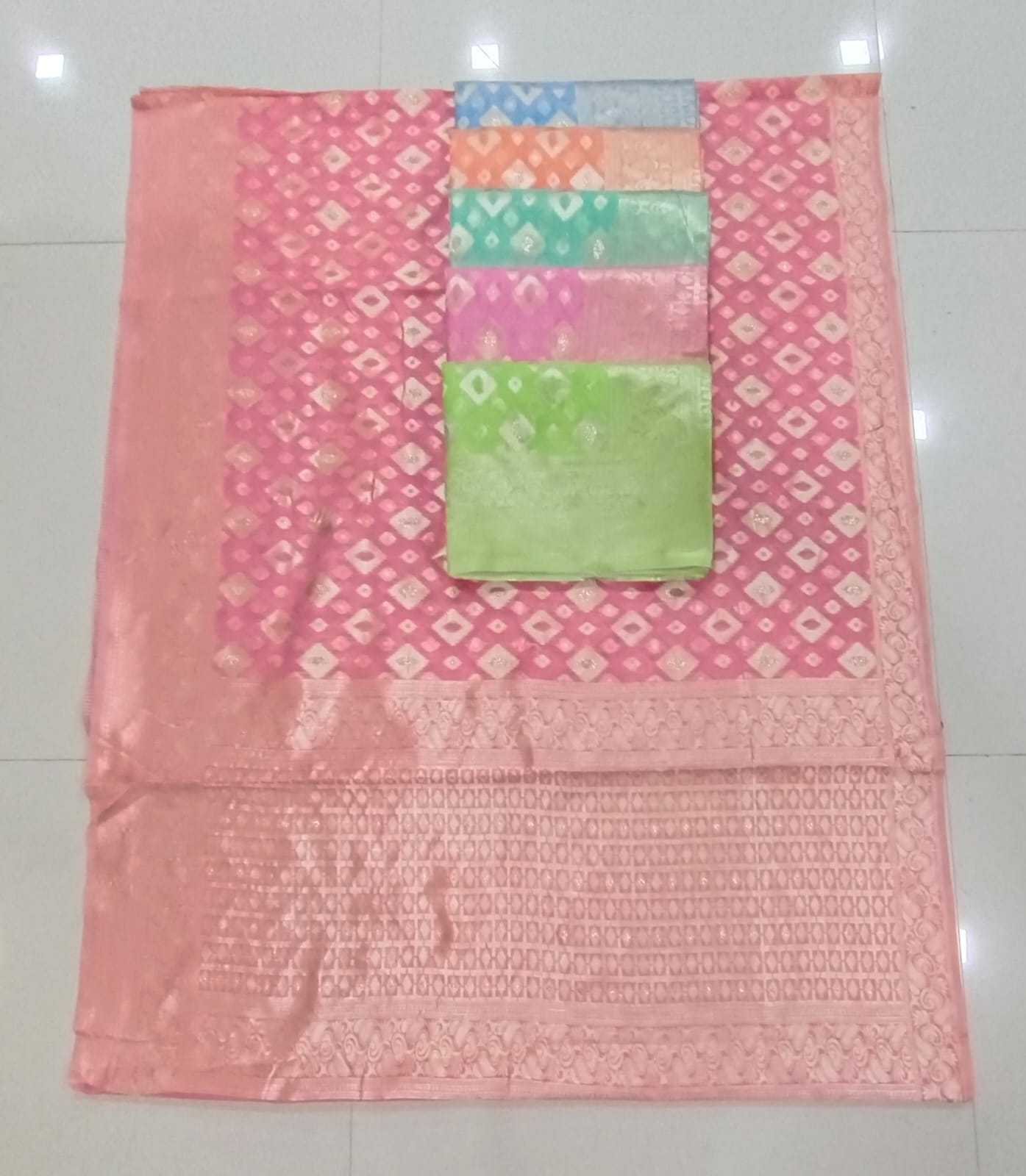 zudio by maanyata super duper hit design cotton silk badla rich palu saree wholesaler