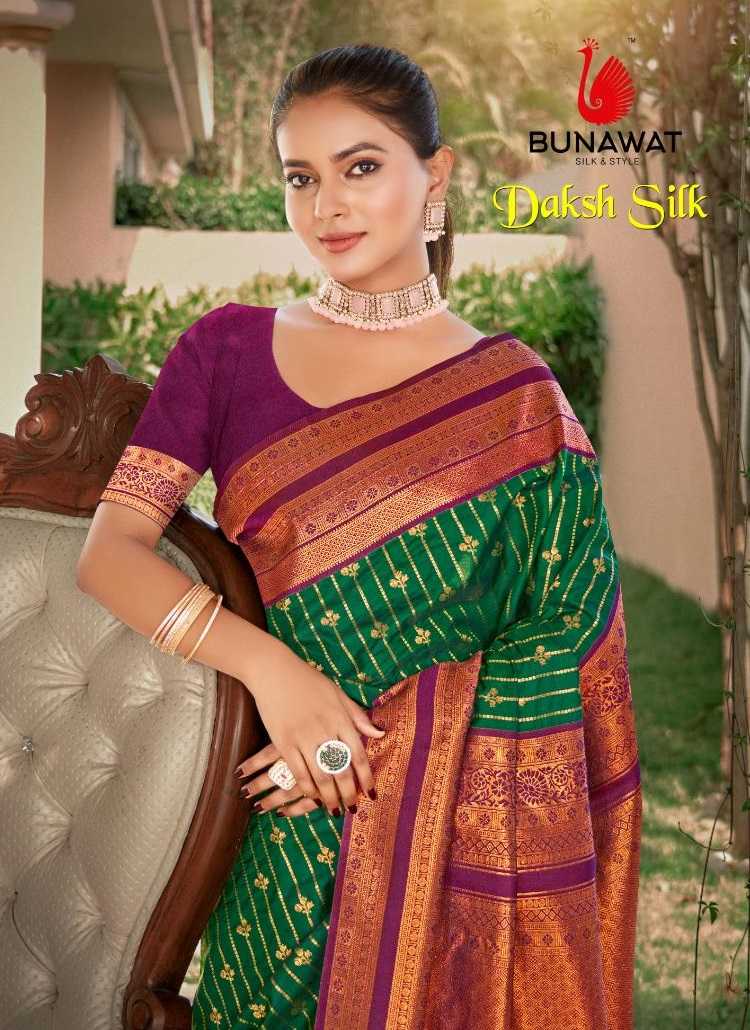 bunawat daksh silk wedding festival silk saree collection