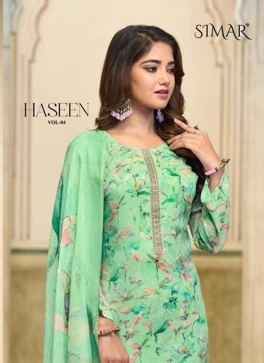 glossy haseen vol 4 muslin print hit design dress material exports