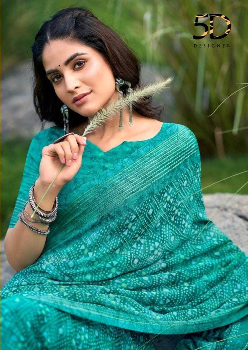 jodha vol 17 by 5d designer new trendy georgette saree exports 