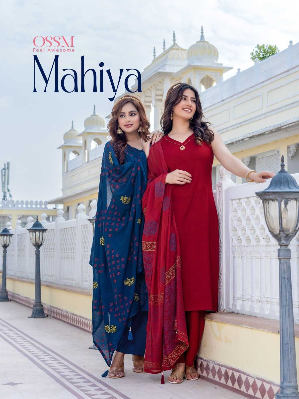 mahiya by ossm premium cotton readymade elegance style salwar kameez  