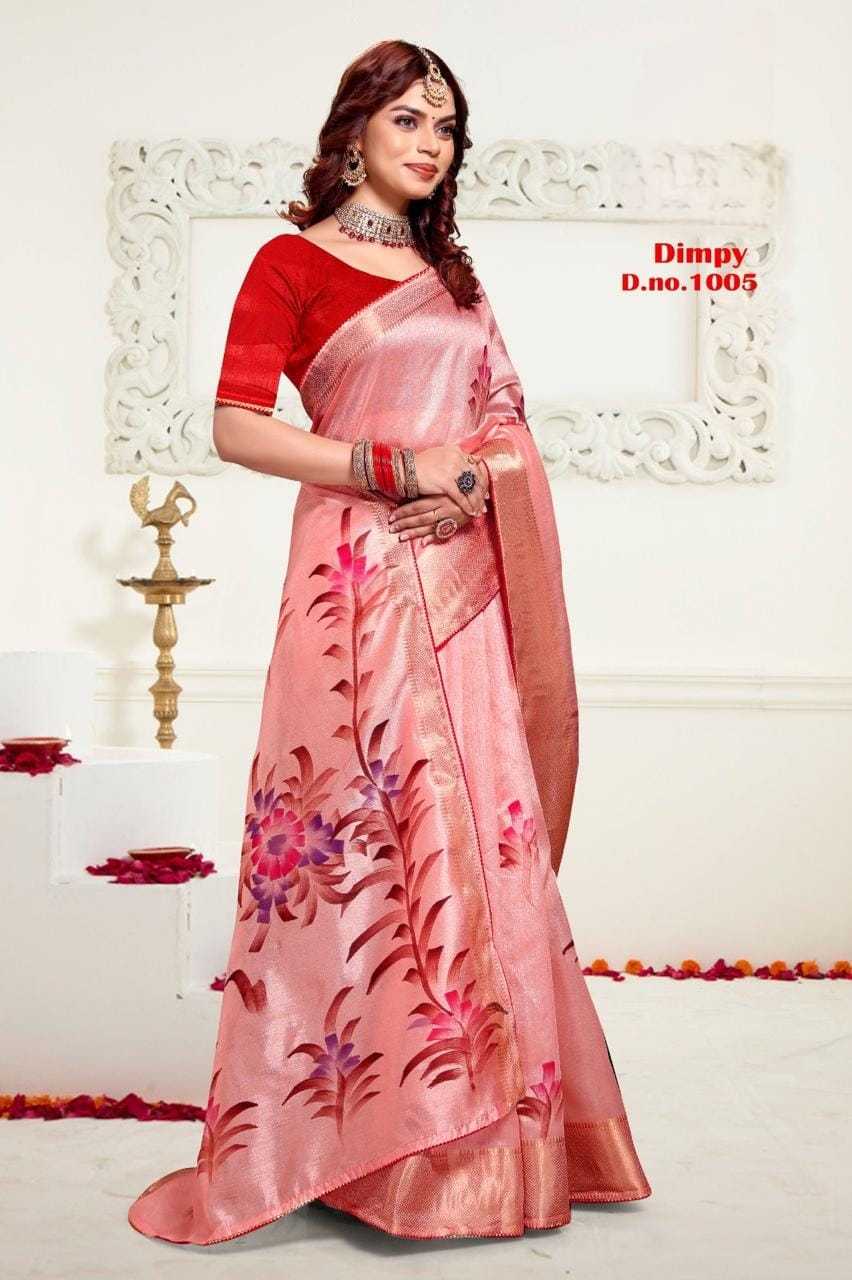 PR 9STAR NEW LUNCHING DIMPY  FANCY DESIGNER COTTON WITH WITH DIGITAL PRINTED SAREE