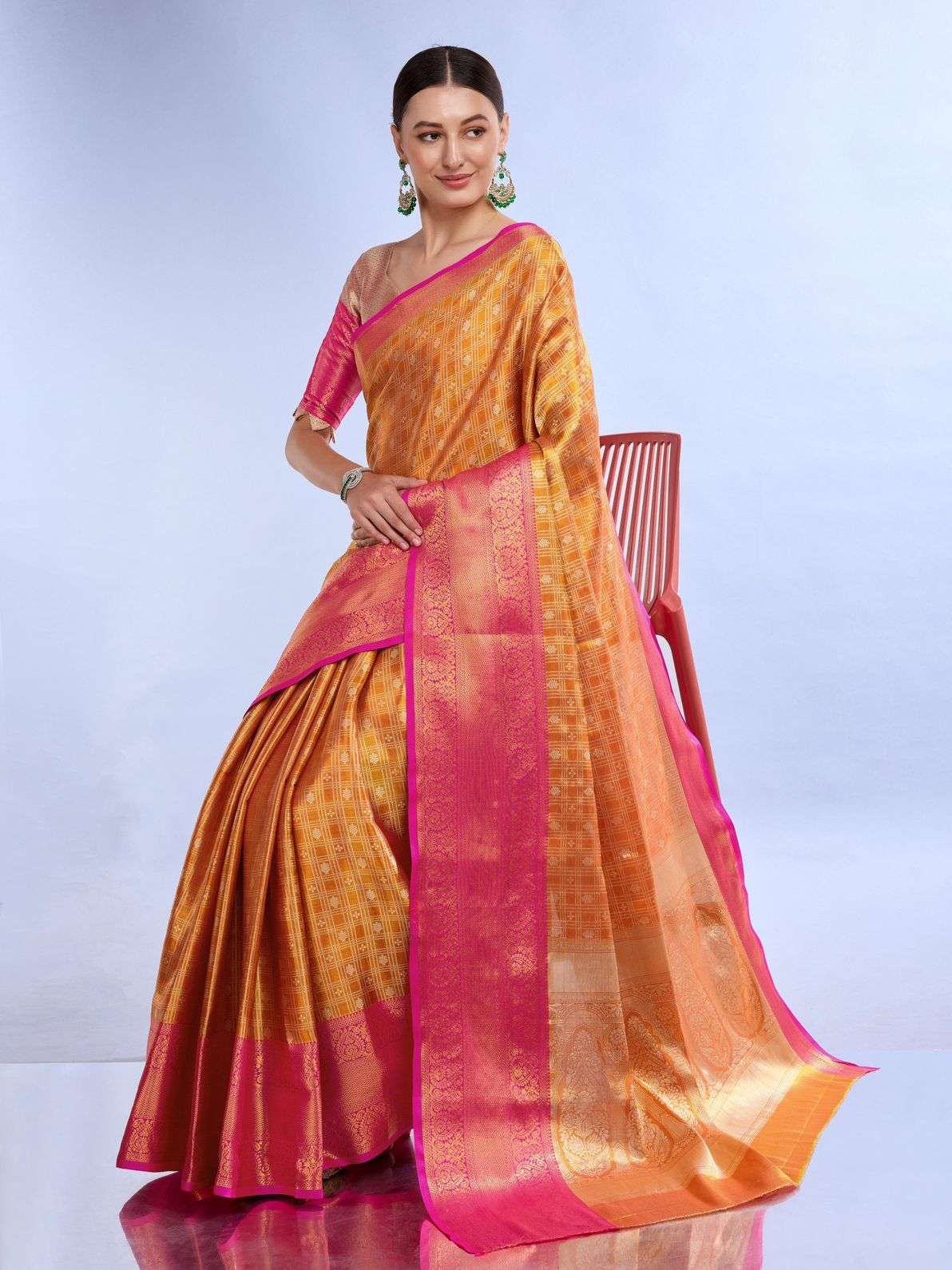 pr maysur vol 210 mysore silk daily wear fancy saree with blouse 