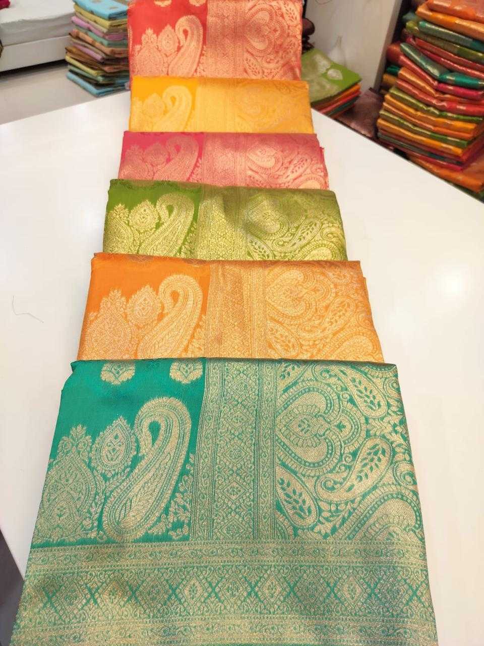 Saroj  Pallavi silk  50*600 silk rich pallu saree