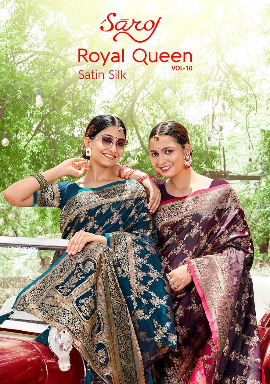 Saroj Royal Queen vol.10 satin silk