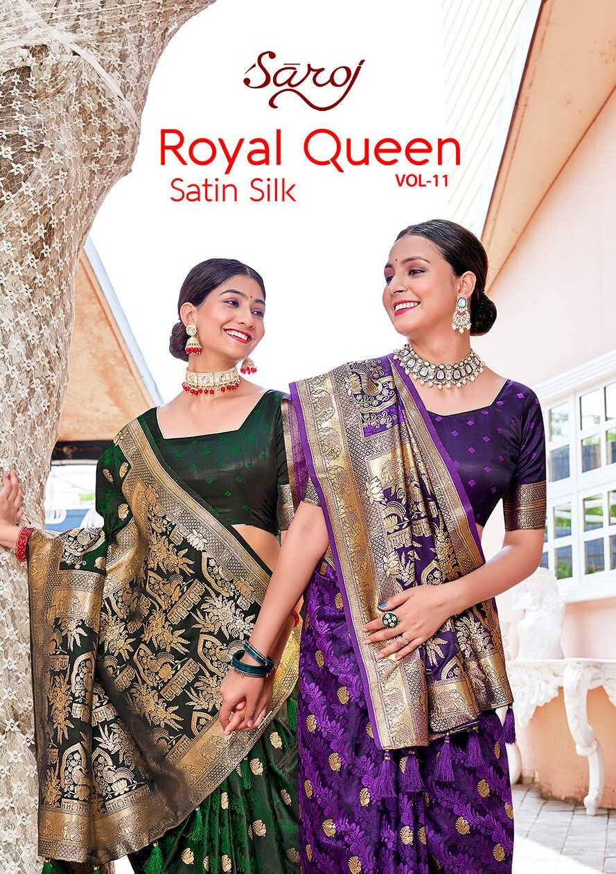 Saroj Royal Queen vol.11 satin silk