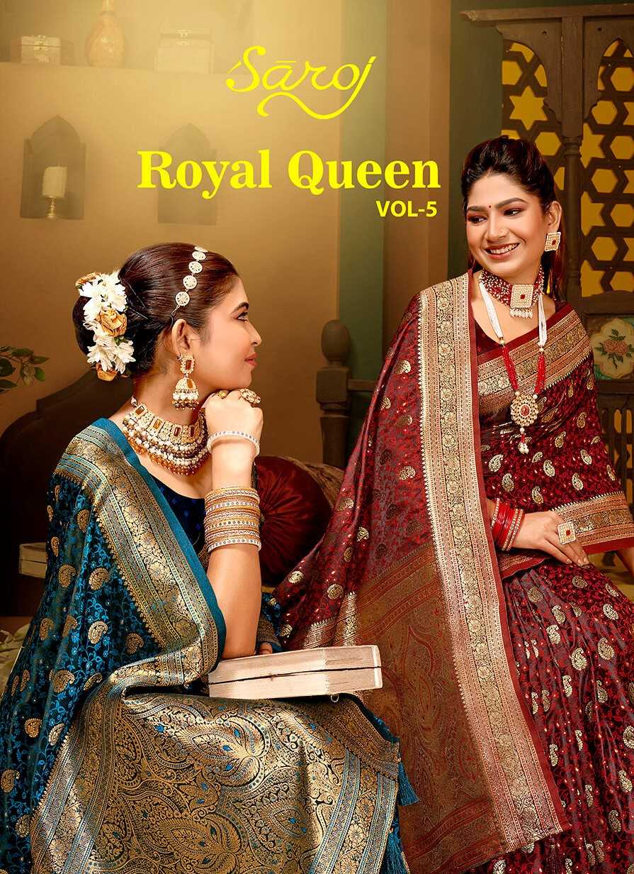 Saroj Royal Queen vol.5 satin silk