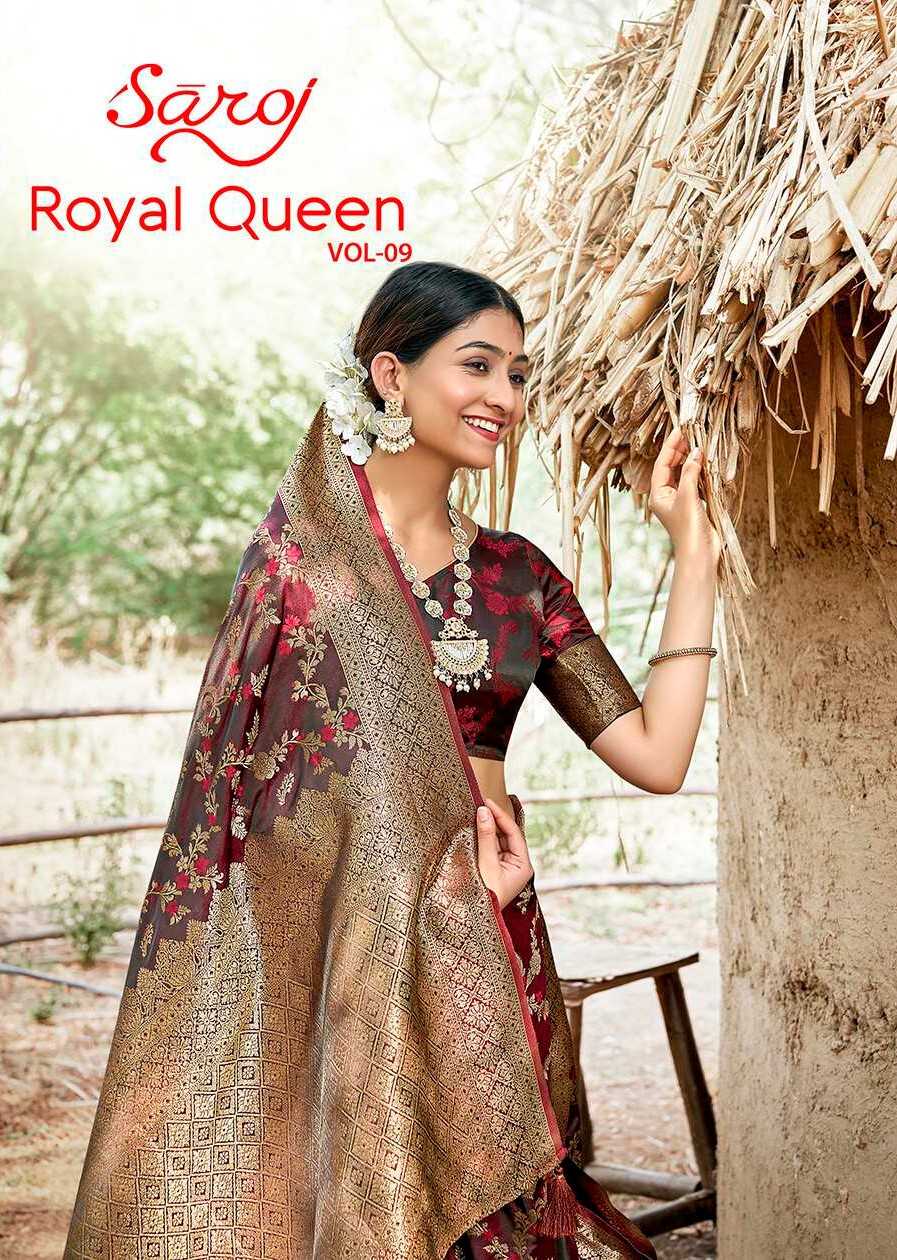 Saroj Royal Queen vol.9 satin silk