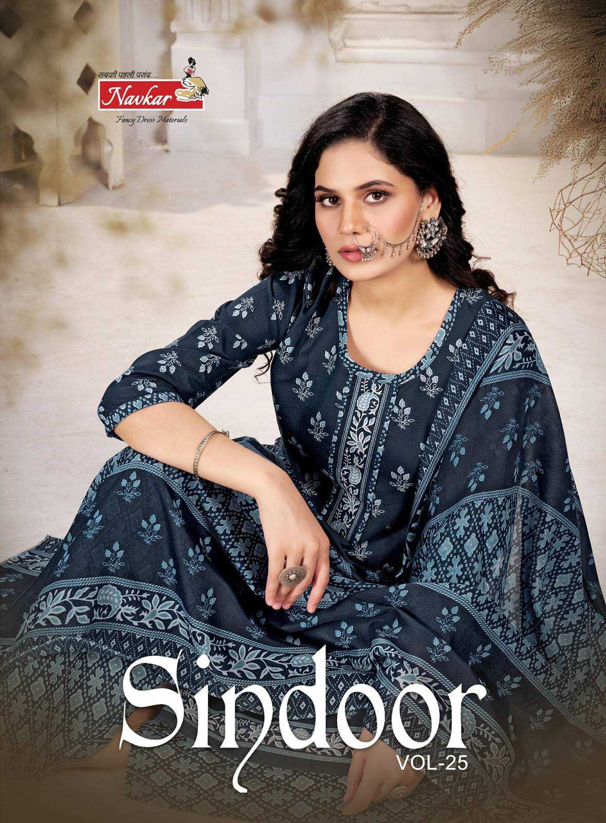 sindoor vol 25 by navkar readymade cotton print elegant style salwar kameez 