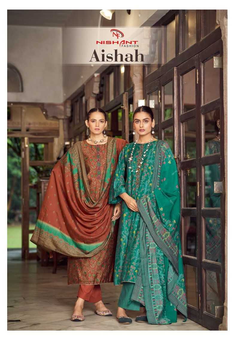 aishah by nishant fashion muslin silk modern pakistani salwar suit 