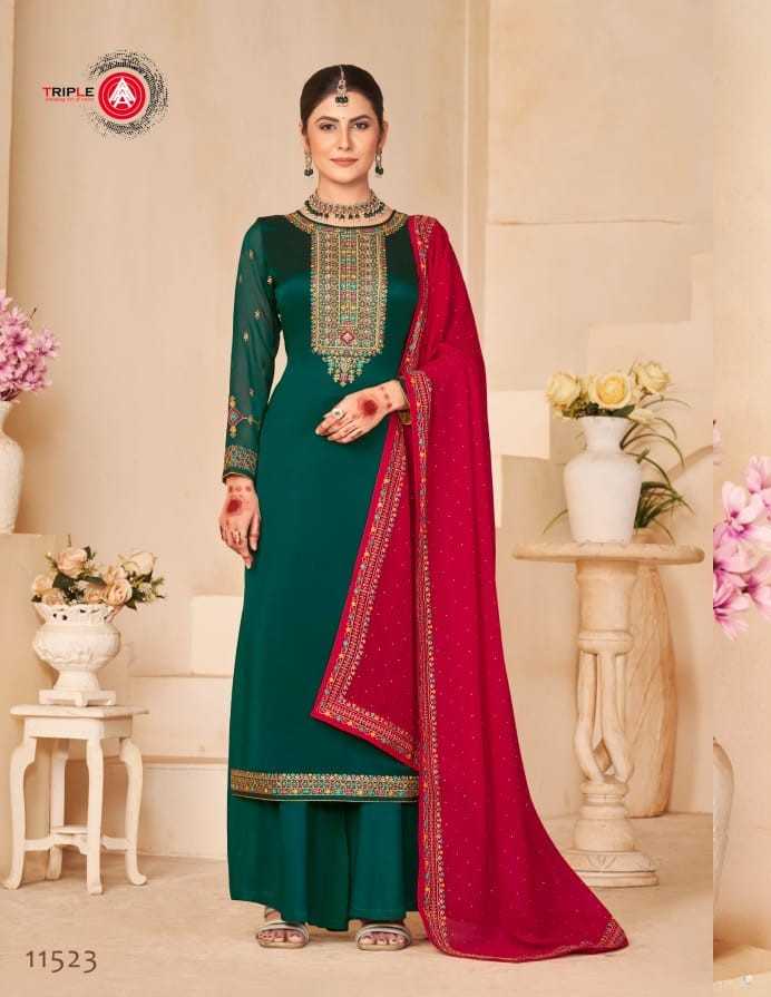 anokhi by triple a stylish & trendy silk ladies suits online