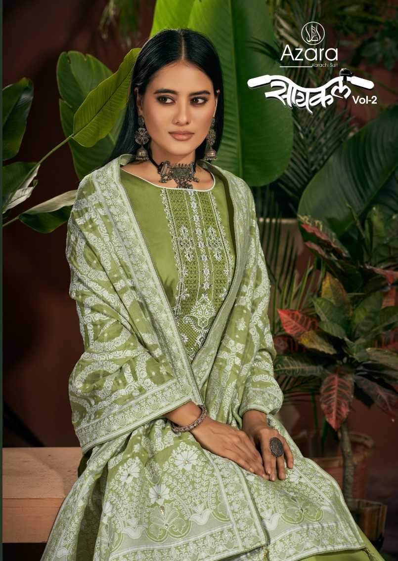 azara radhika fashion cycle vol 2 good unstitch salwar suits online