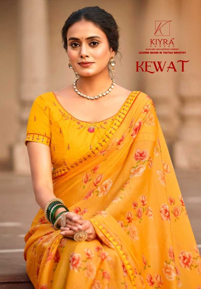 kewat by kiyra saree classic look chiffon saree