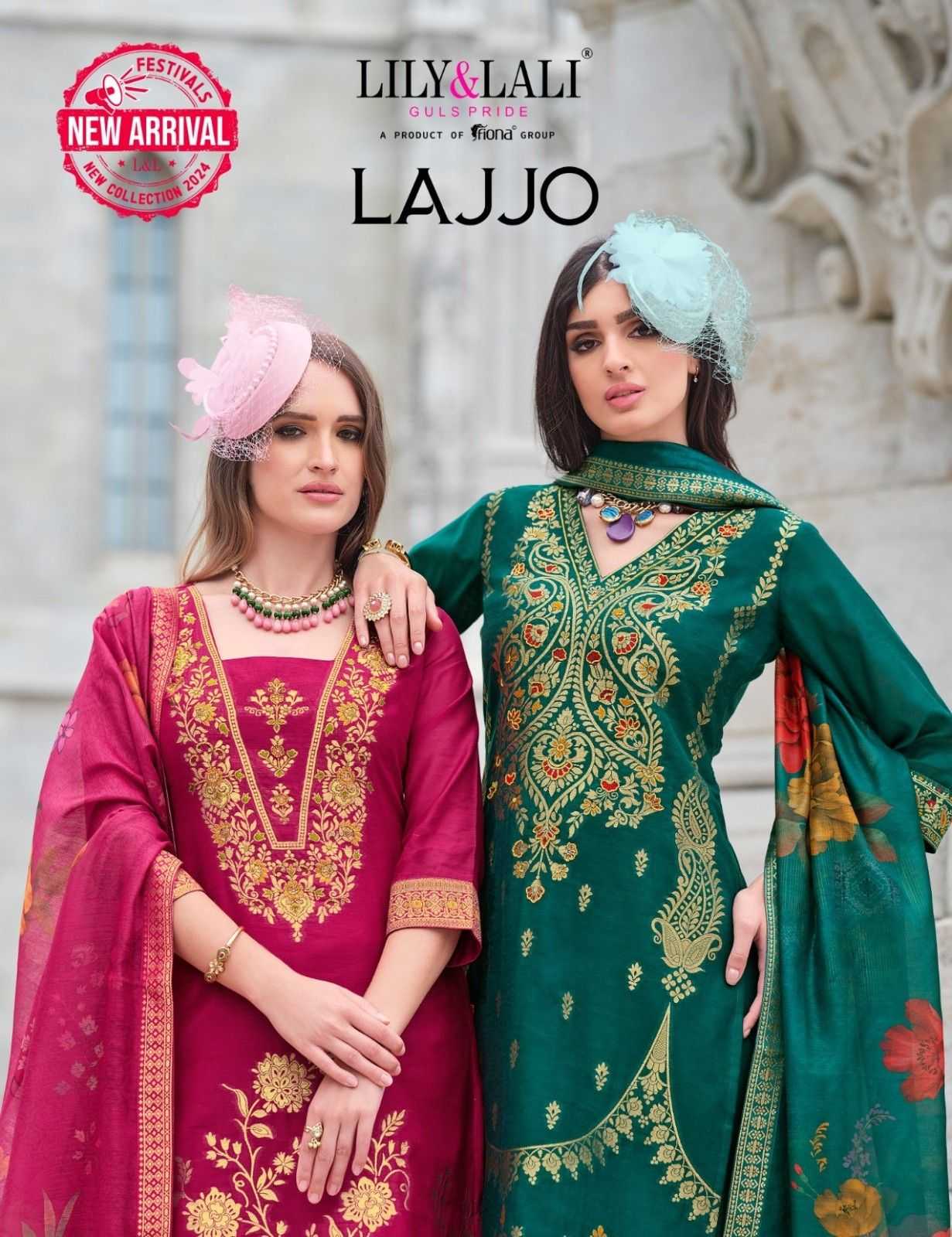 lajjo by lily & lali exclusive design handwork full stitch salwar kameez 