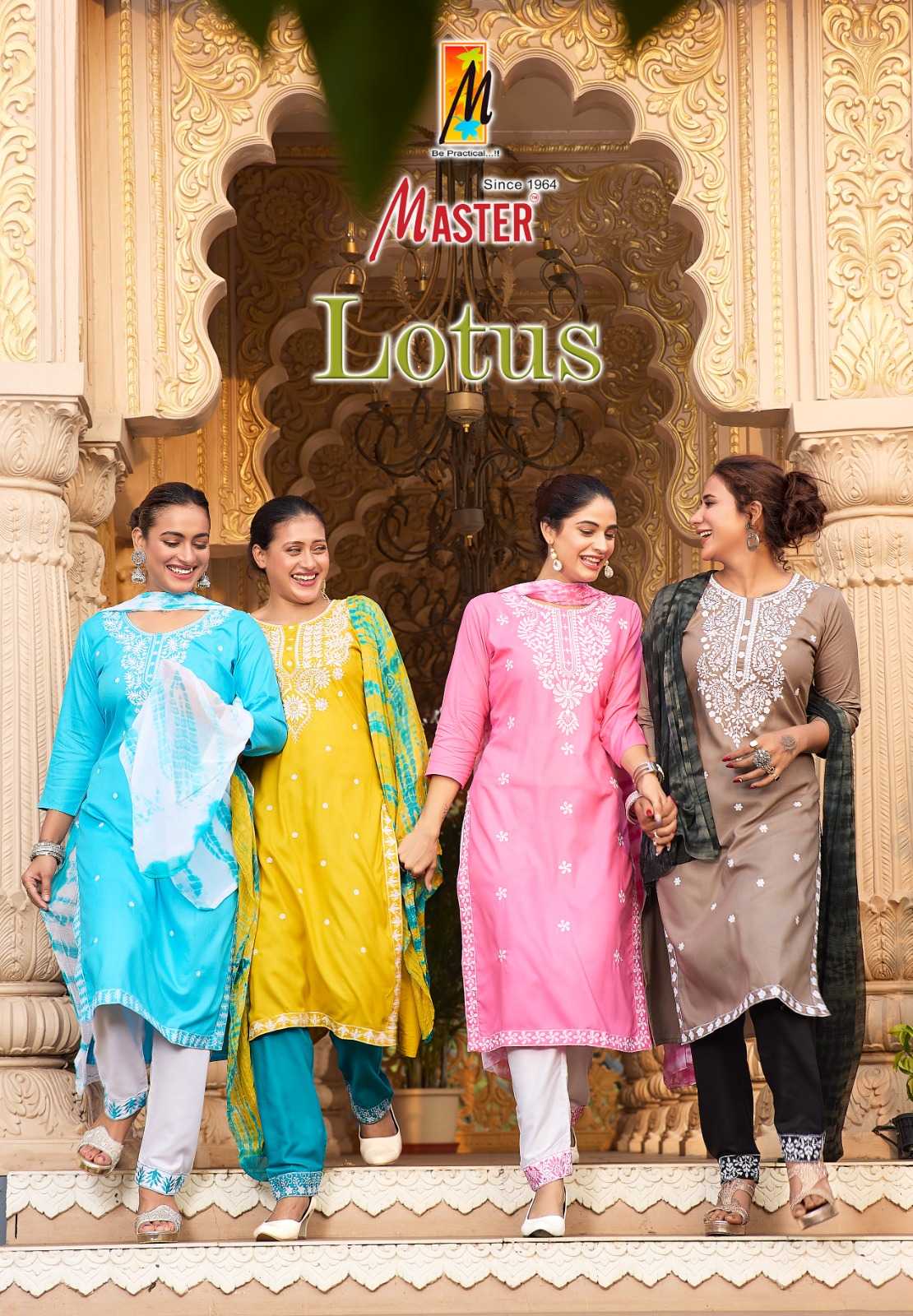 master lotus readymade daily wear rayon modern salwar kameez