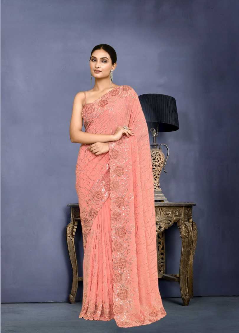 nimaya kaavyani by mahotsav occasion wear stylish saree exports 