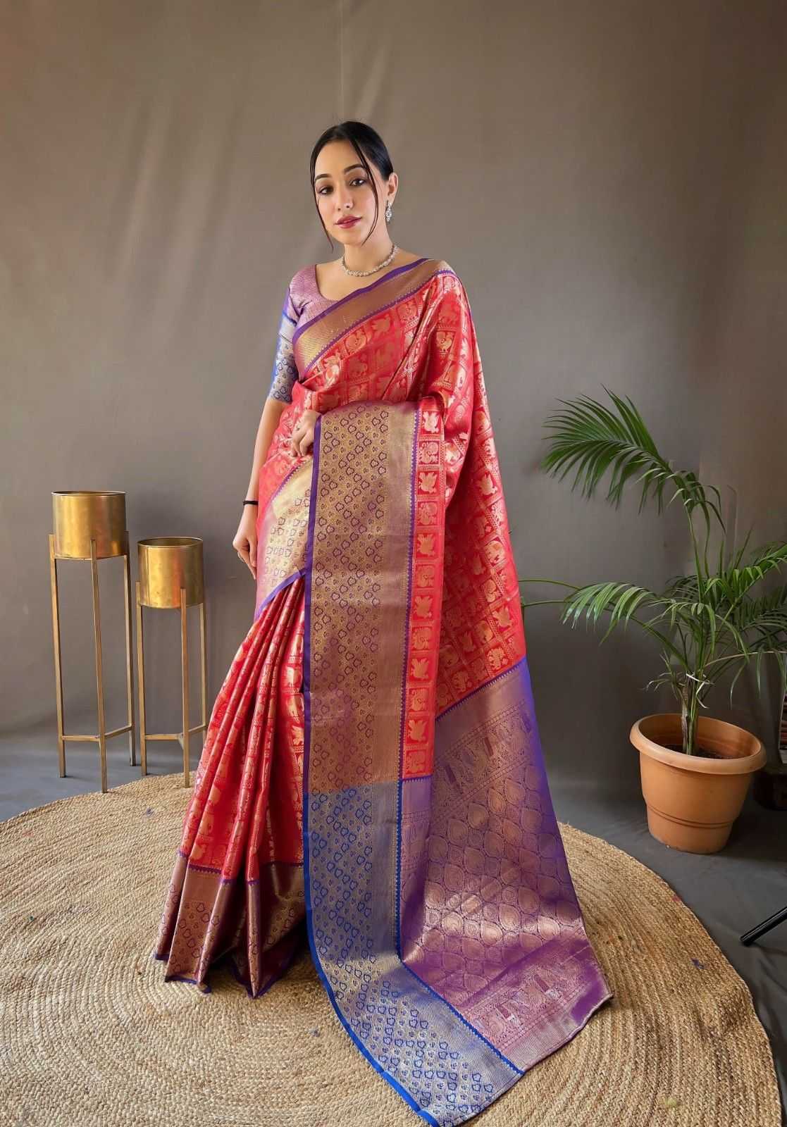 pr kc 3011 pattu silk hit design classic look online saree supplier 