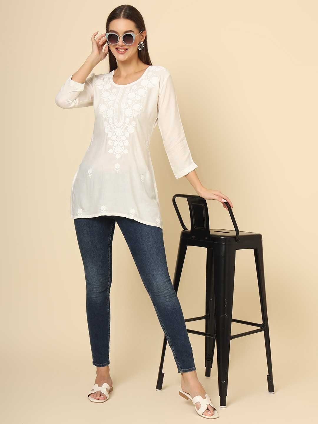 pr viha vol 6 classic look readymade rayon girls tops