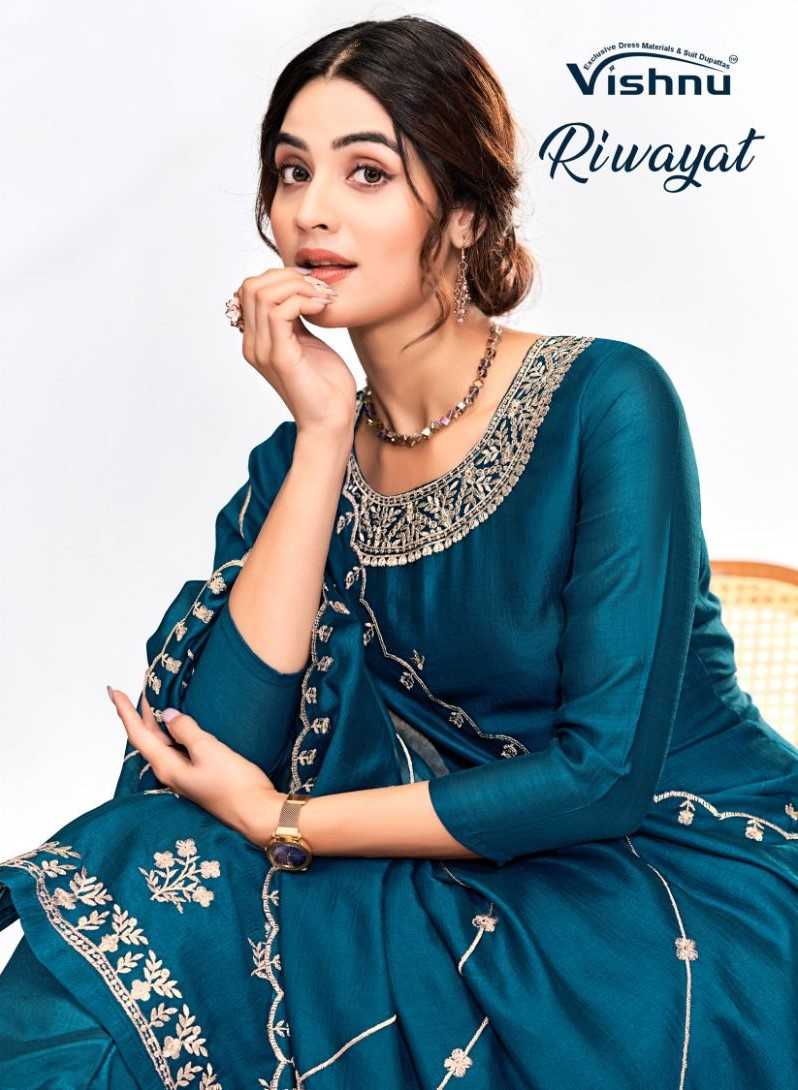 riwayat by vishnu vichitra fashionable dress material exports 